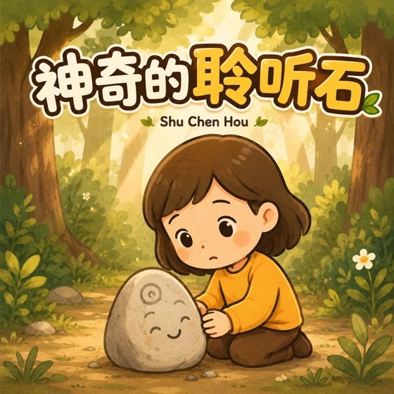 《神奇的聆听石》封面